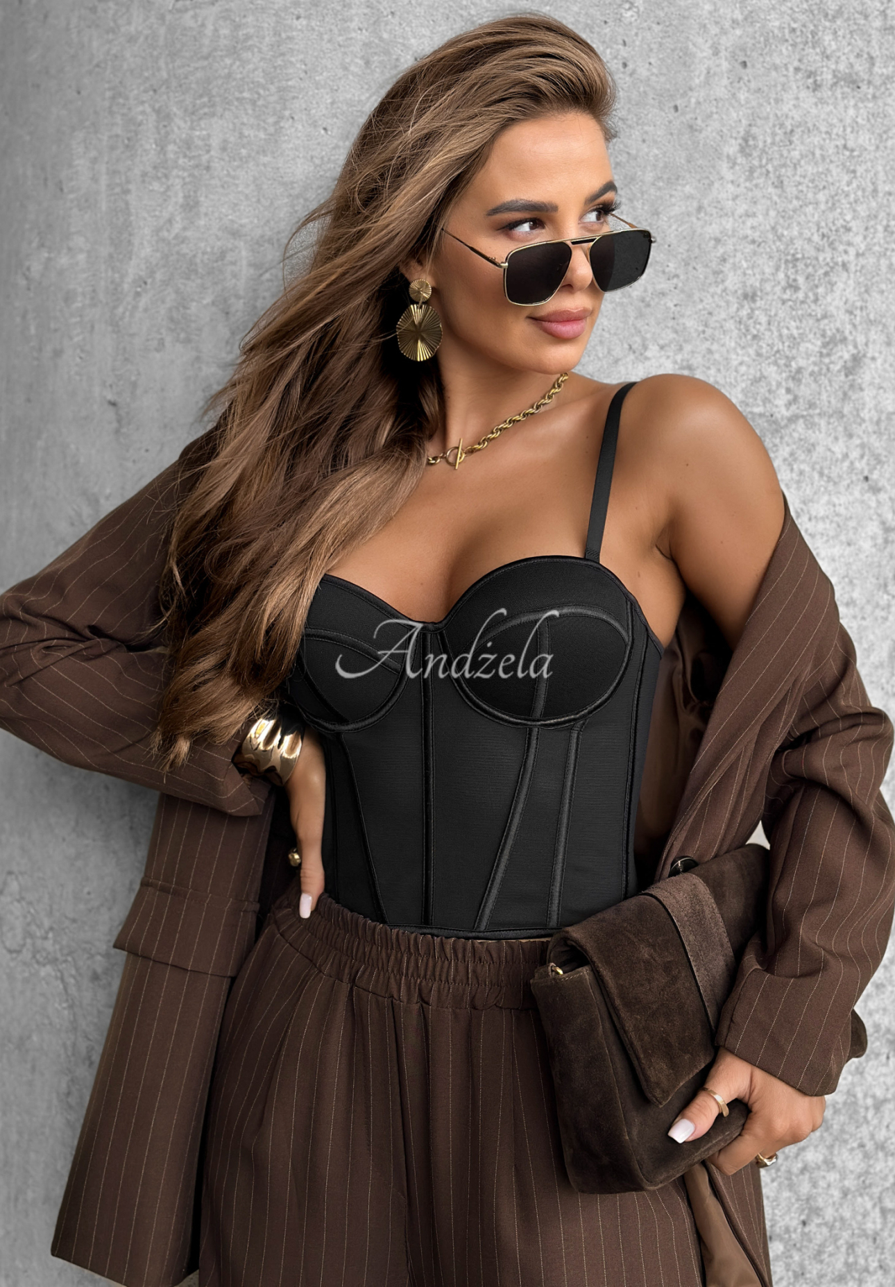 Top     corset cu bretele No Proof