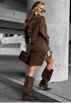 Rochie dresowa Ultimate ciocolatie