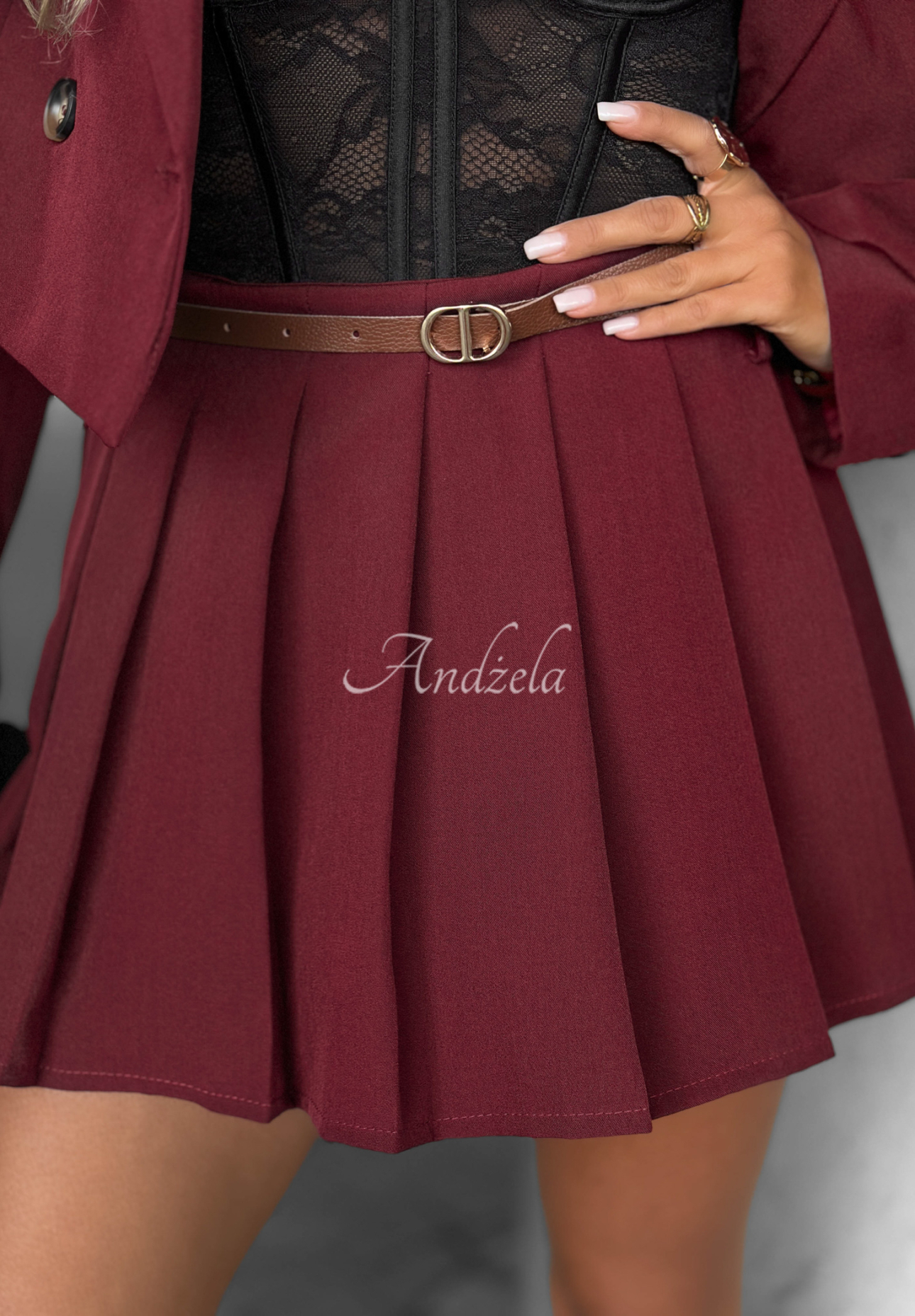 Fustă-pantalon plisată I Remember Now