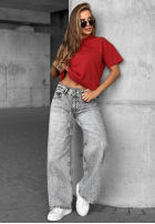 Tricou Made For You burgundowy