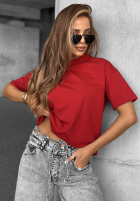 Tricou Made For You burgundowy