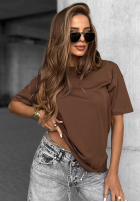 Tricou Made For You ciocolatiu