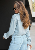 din denim Cămașă Whole Life Show albastru deschis