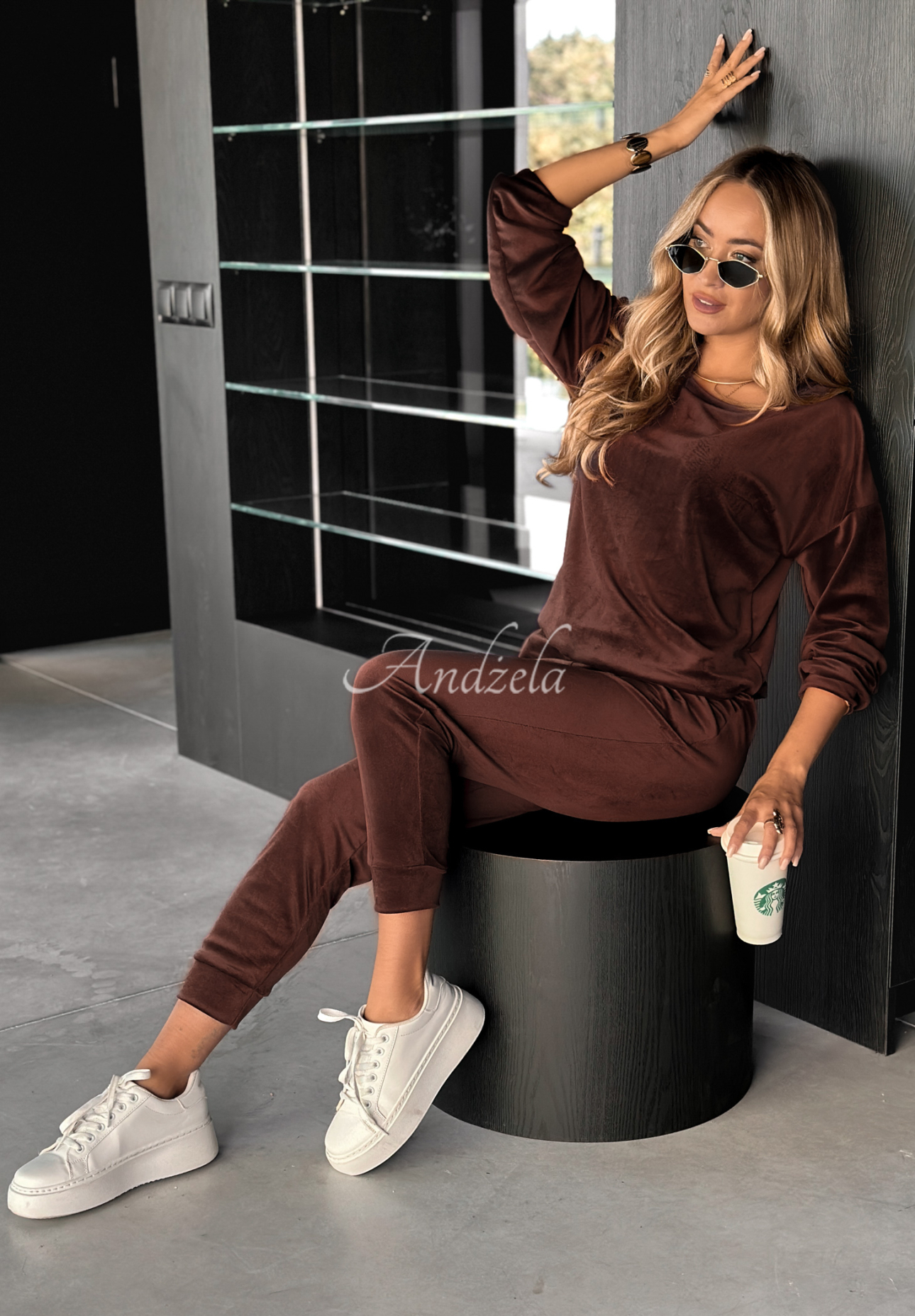 Set de trening velurat Allesi