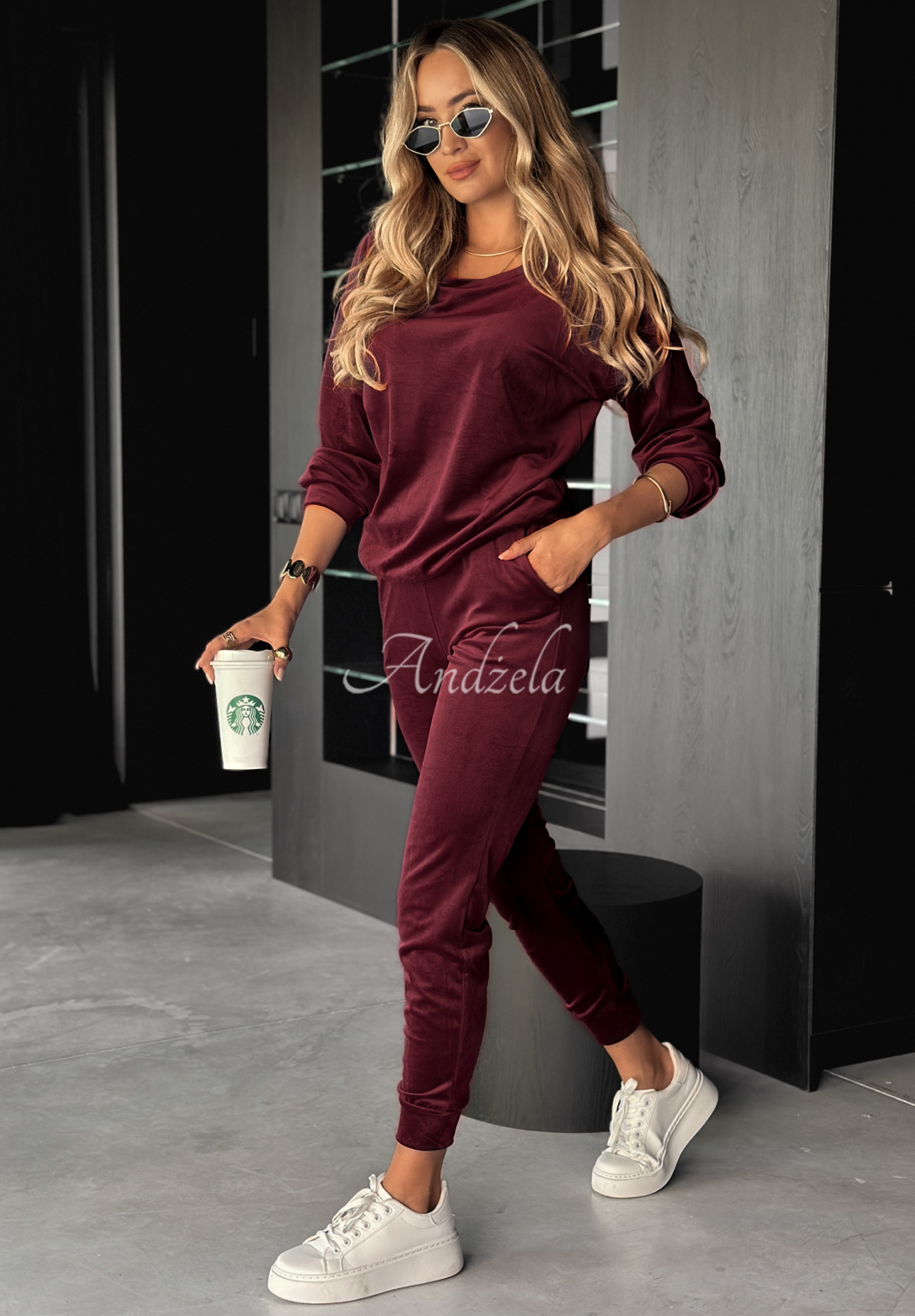 Set de trening velurat Allesi