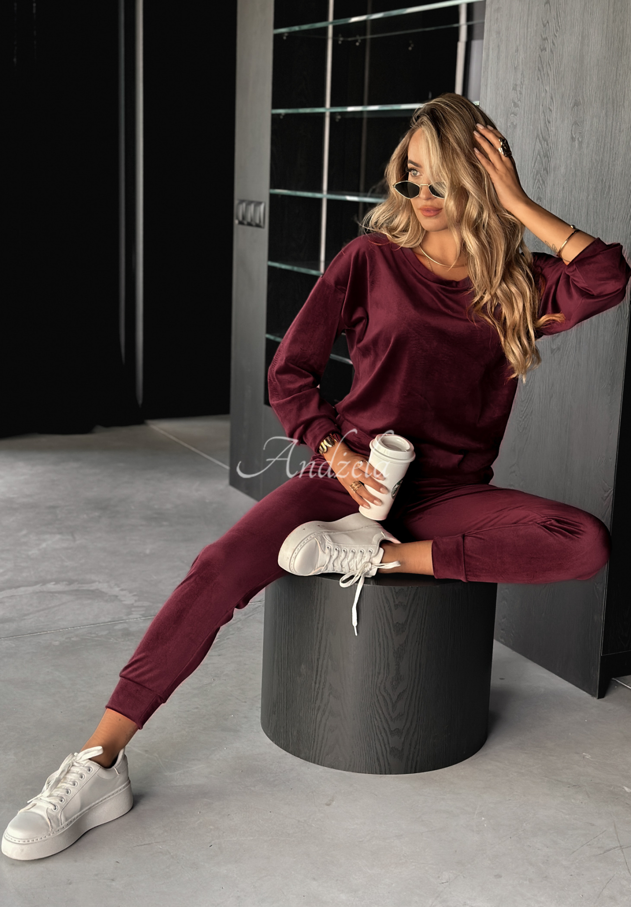 Set de trening velurat Allesi