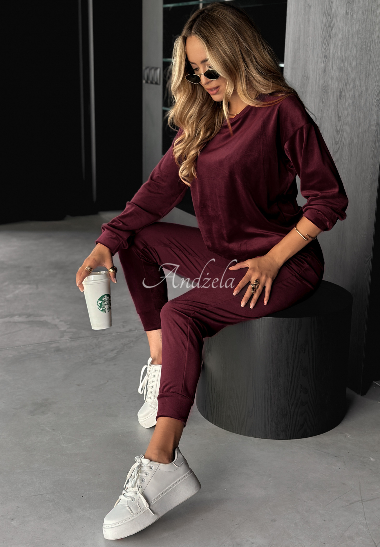 Set de trening velurat Allesi