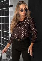 Pantaloni din denim z paskiem skinny It's Not About You negre
