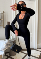 Wiskozowe Colanți La Milla Glow Up negre