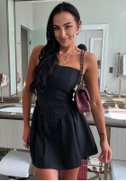Gorsetowa Rochie mini La Milla Almost Said Yes negru