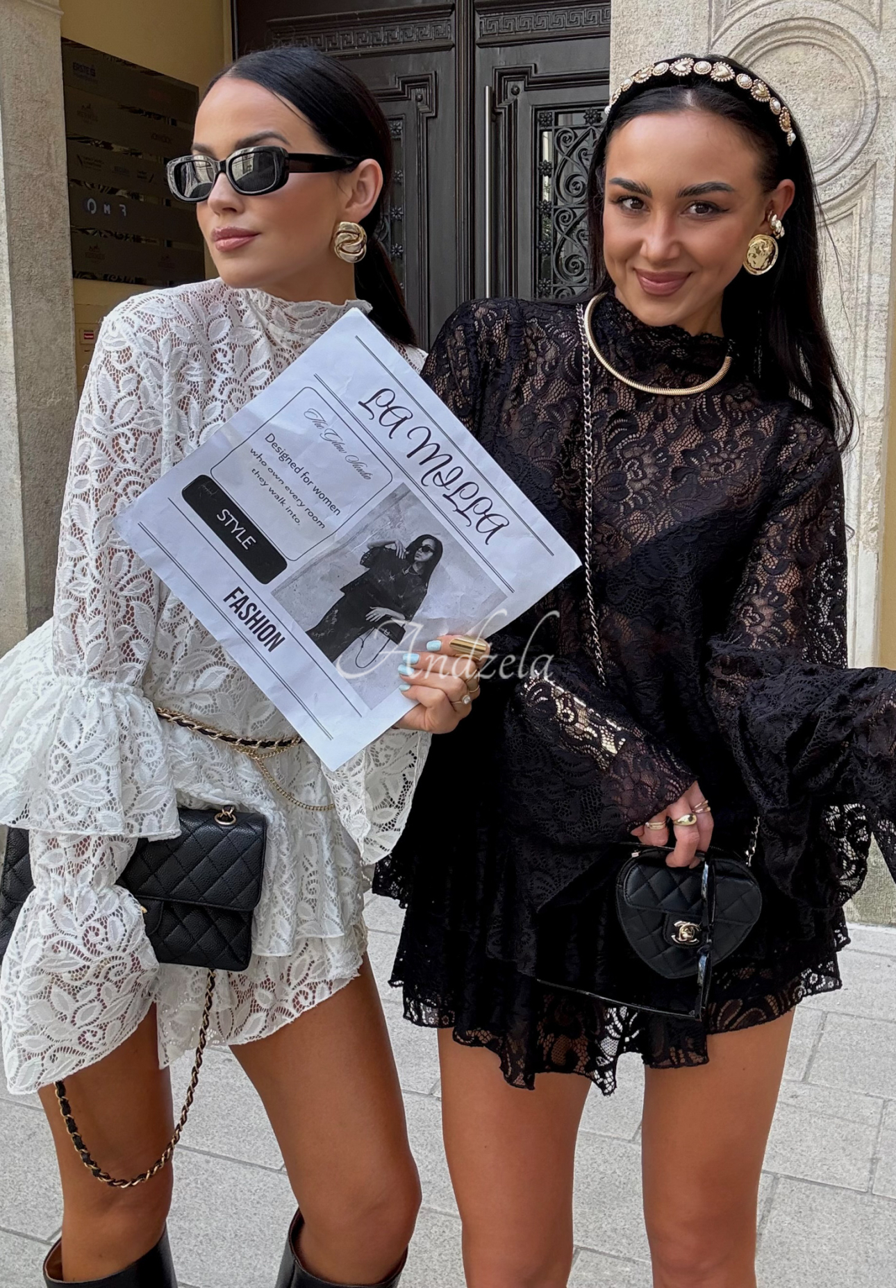 Bluză din dantelă din viscoză La Milla Bye Forever