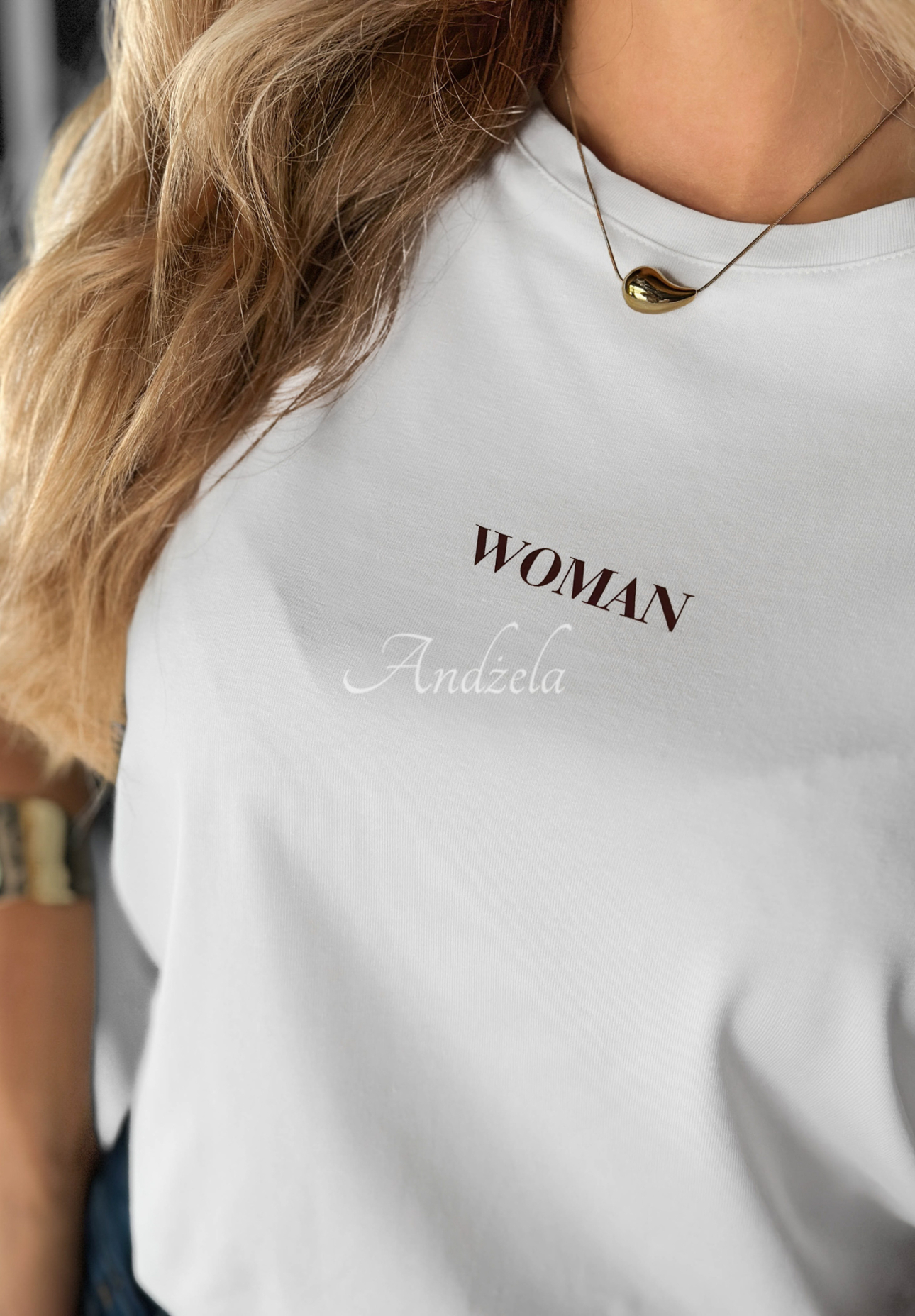 Tricou cu imprimeu Woman