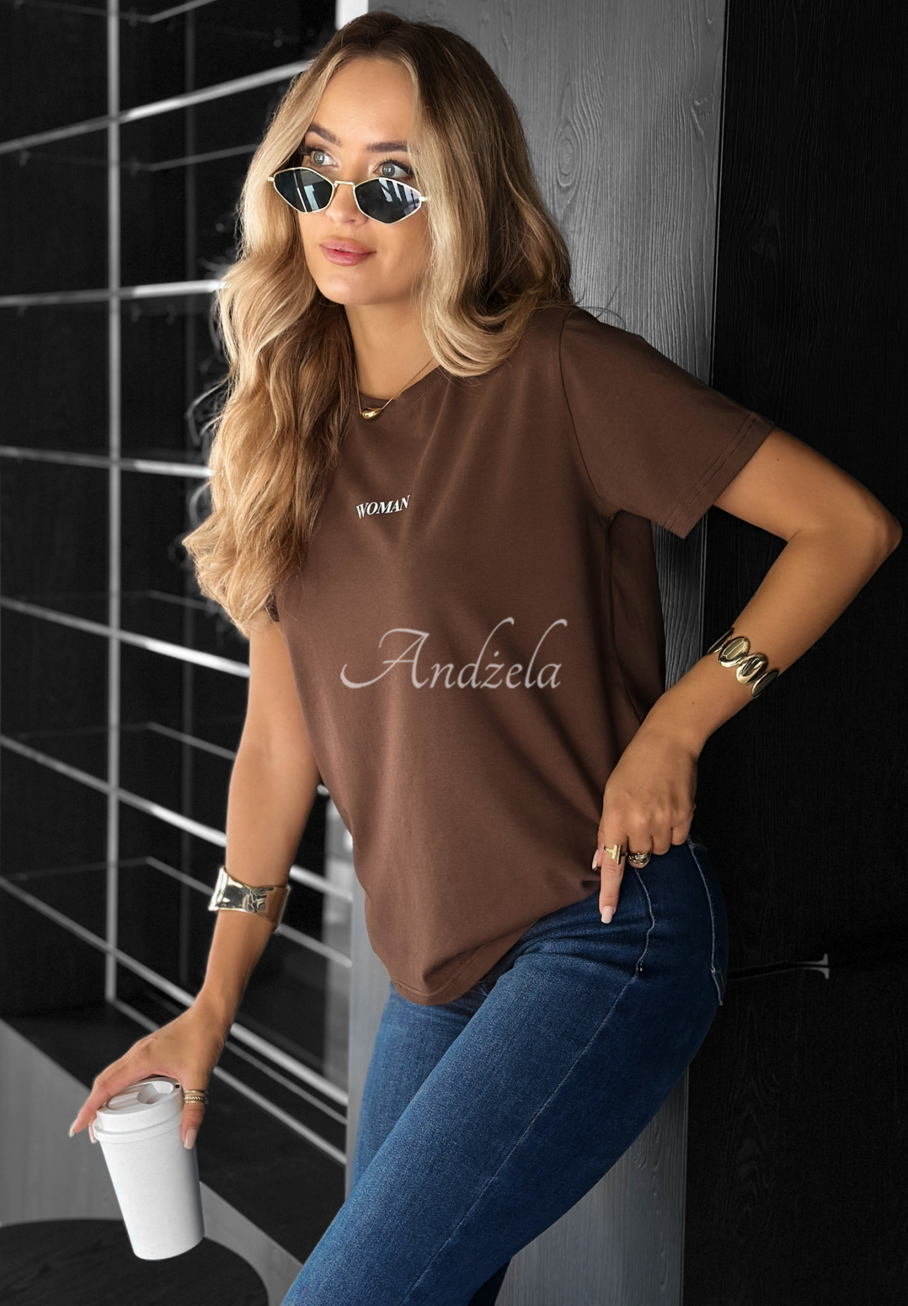 Tricou cu imprimeu Woman