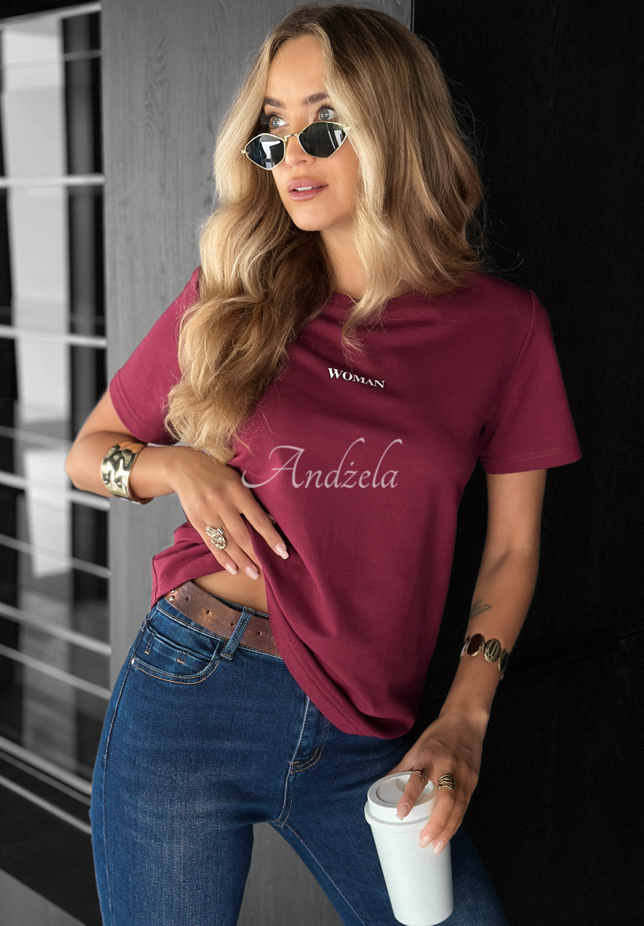 Tricou cu imprimeu Woman