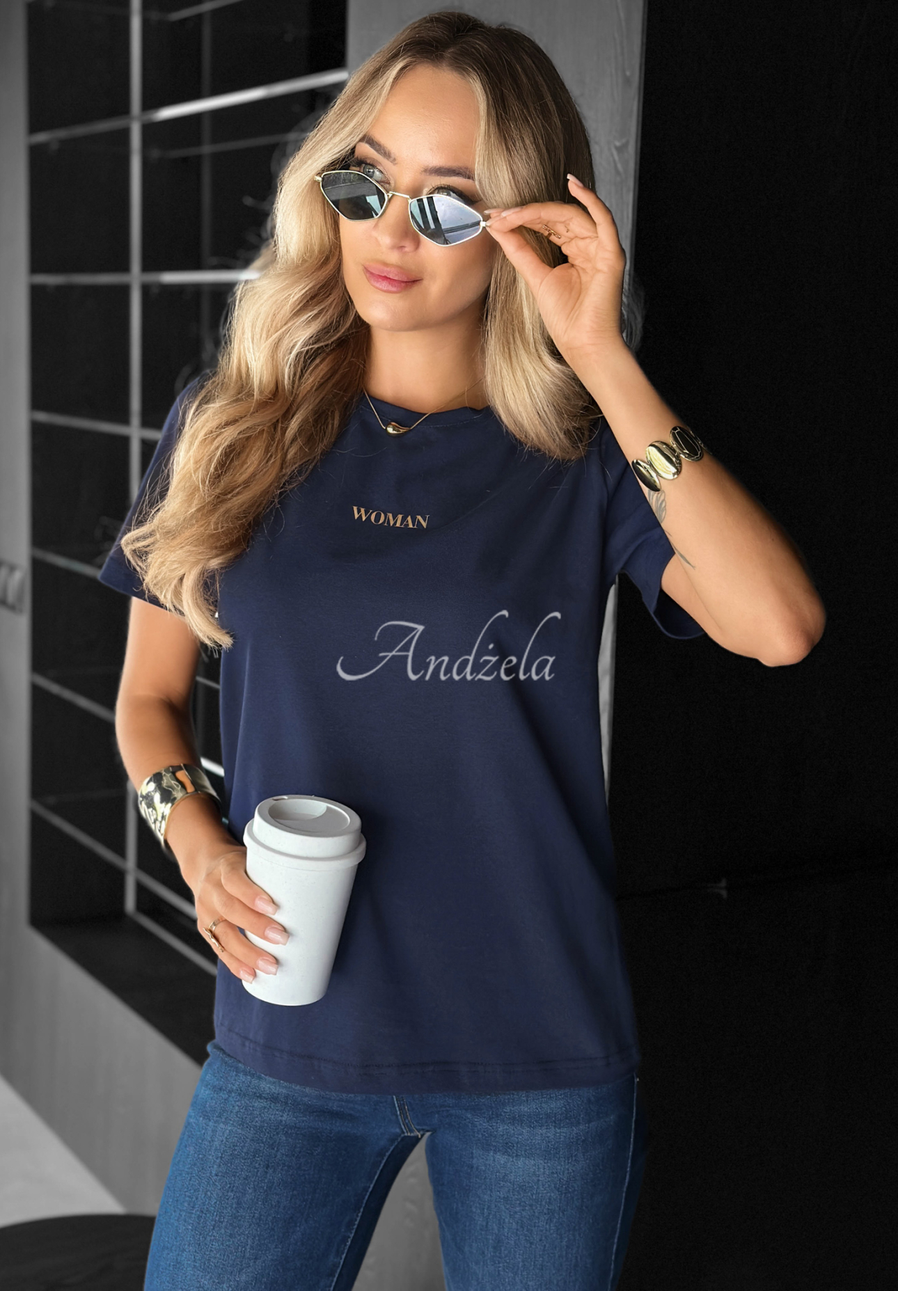Tricou cu imprimeu Woman
