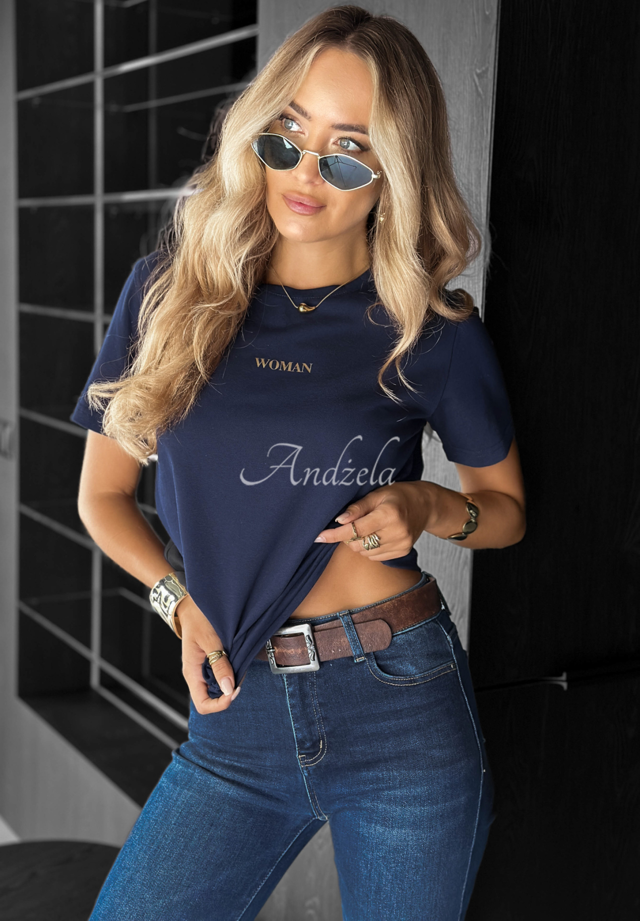 Tricou cu imprimeu Woman