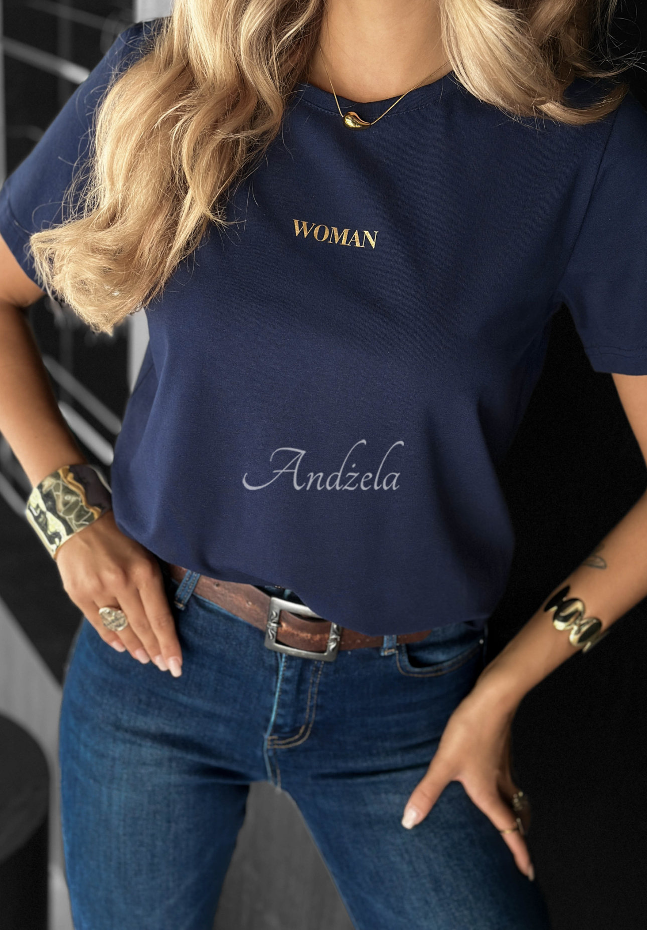 Tricou cu imprimeu Woman