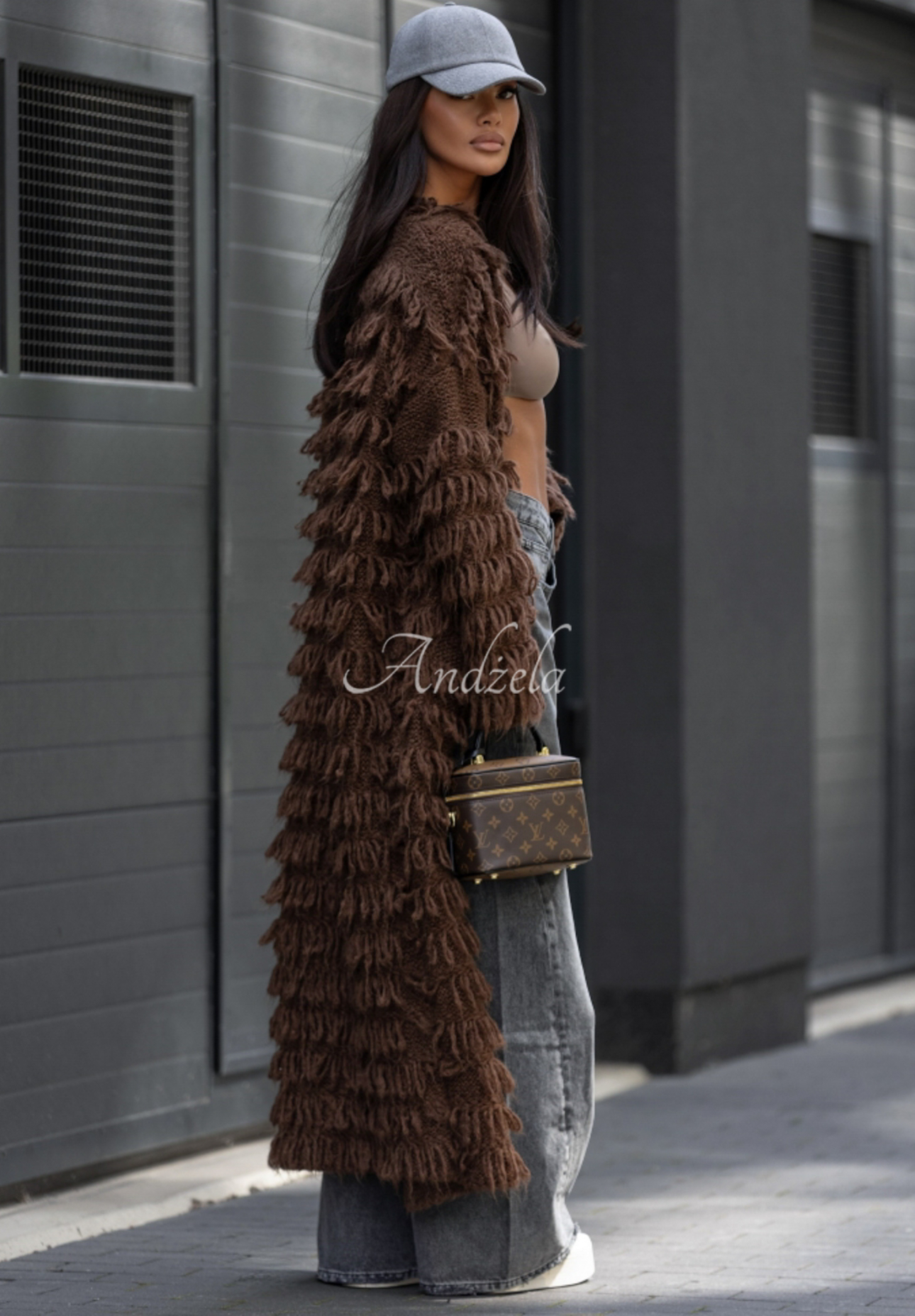 Cardigan lung cu franjuri Cocomore Group Chat Lef