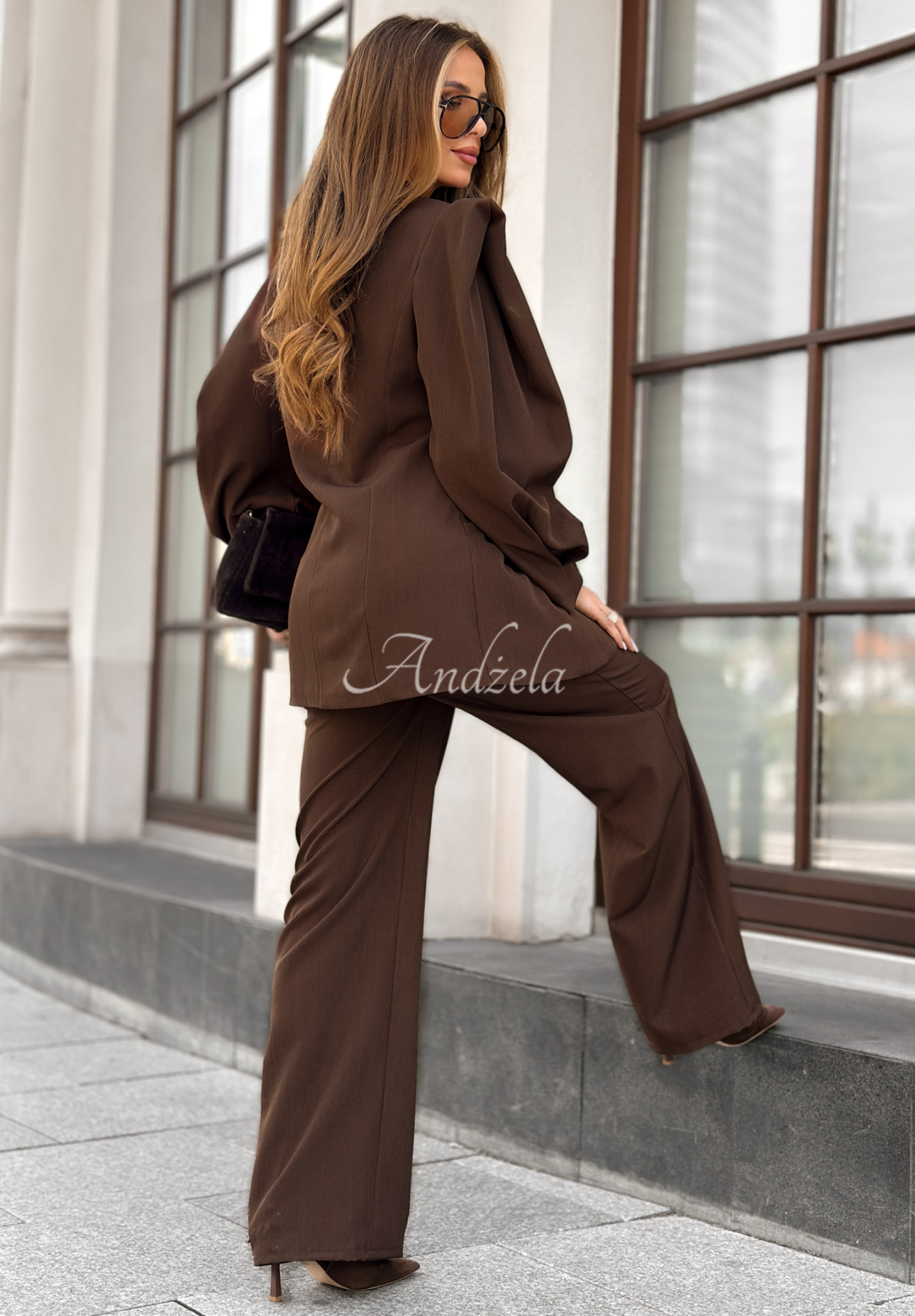 Compleu format din sacou și pantaloni Too Late To Ask