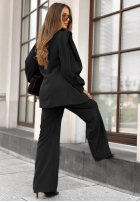 Compleu Sacou i Pantaloni Too Late To Ask negru