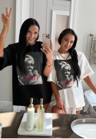 Tricou z nadrukiem La Milla Her Era negru