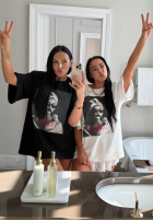Tricou z nadrukiem La Milla Her Era negru