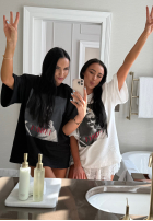 Tricou z nadrukiem La Milla Her Era negru