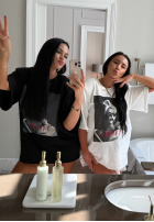Tricou z nadrukiem La Milla Her Era negru