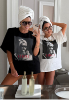 Tricou z nadrukiem La Milla Her Era negru
