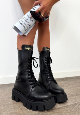 Botine tip worker din piele La Milla Women's Intuition