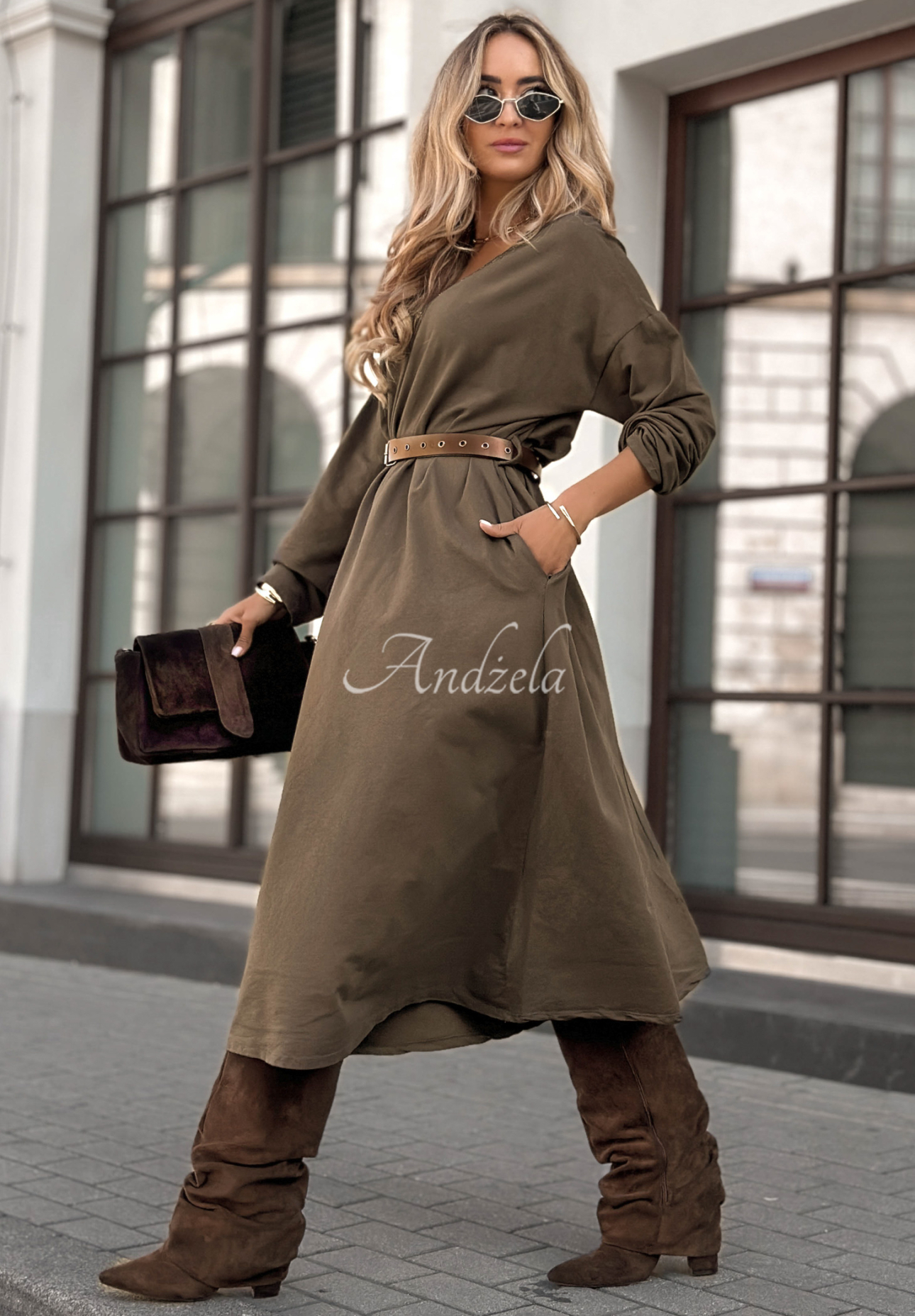 Rochie midi Almost Real