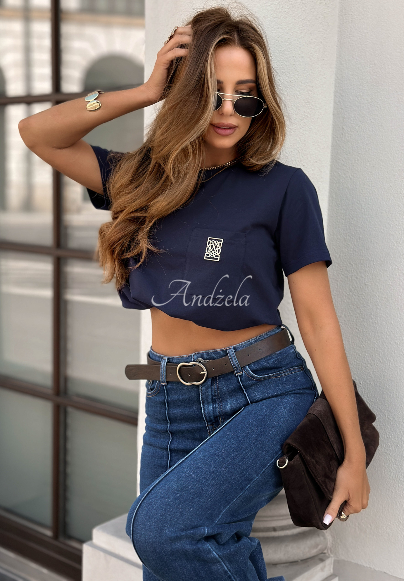 Tricou cu buzunar Pause That