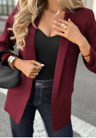 clasic Sacou Premium bordowa