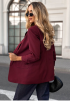 clasic Sacou Premium bordowa