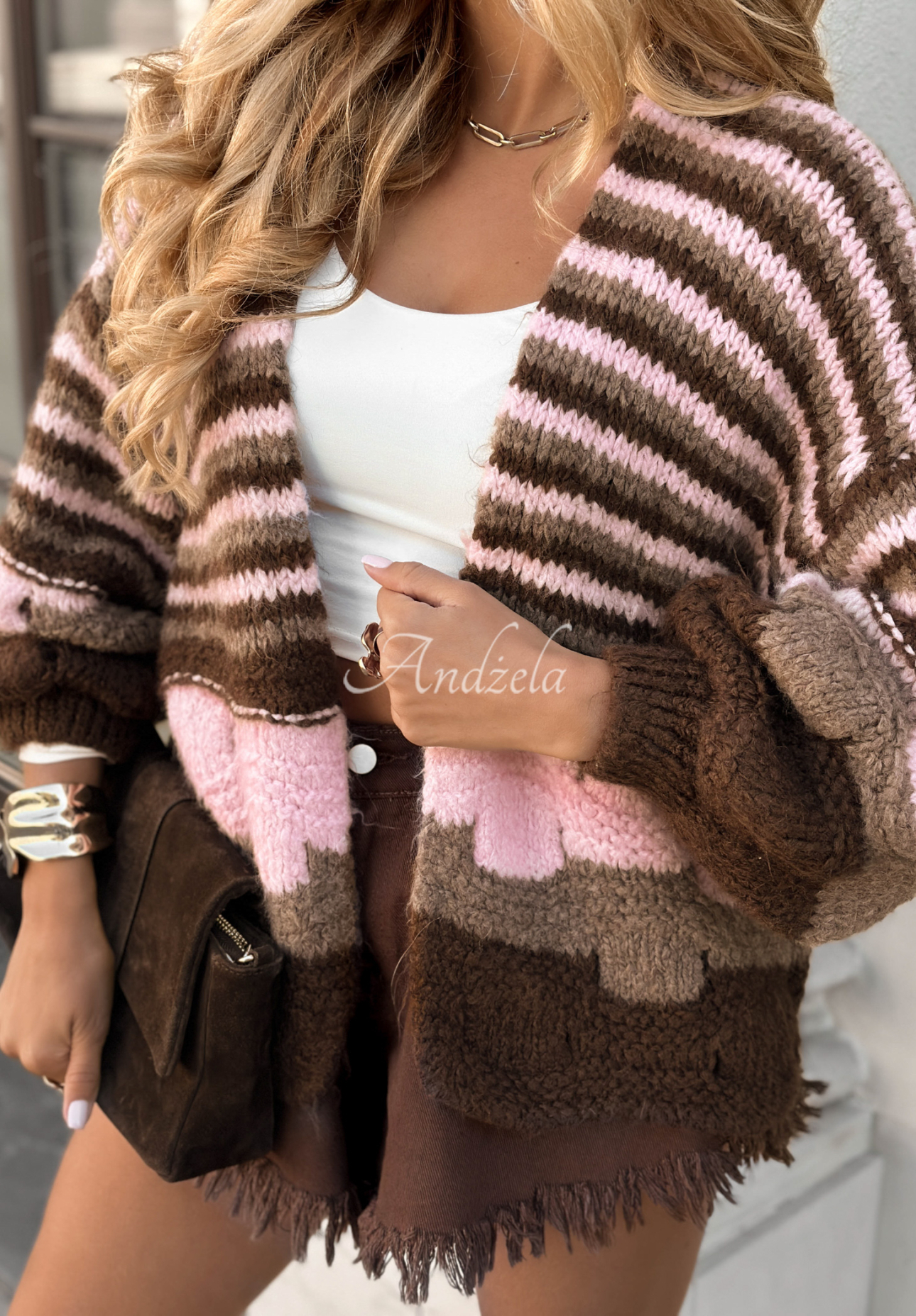 Cardigan scurt oversize In Between Days