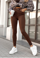 Pantaloni din denim skinny Fuel Your Passion ciocolatii