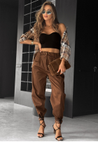 Pantaloni Middle Of Nowhere camel