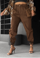 Pantaloni Middle Of Nowhere camel