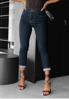 Pantaloni din denim Sounds Familiar bluemarin