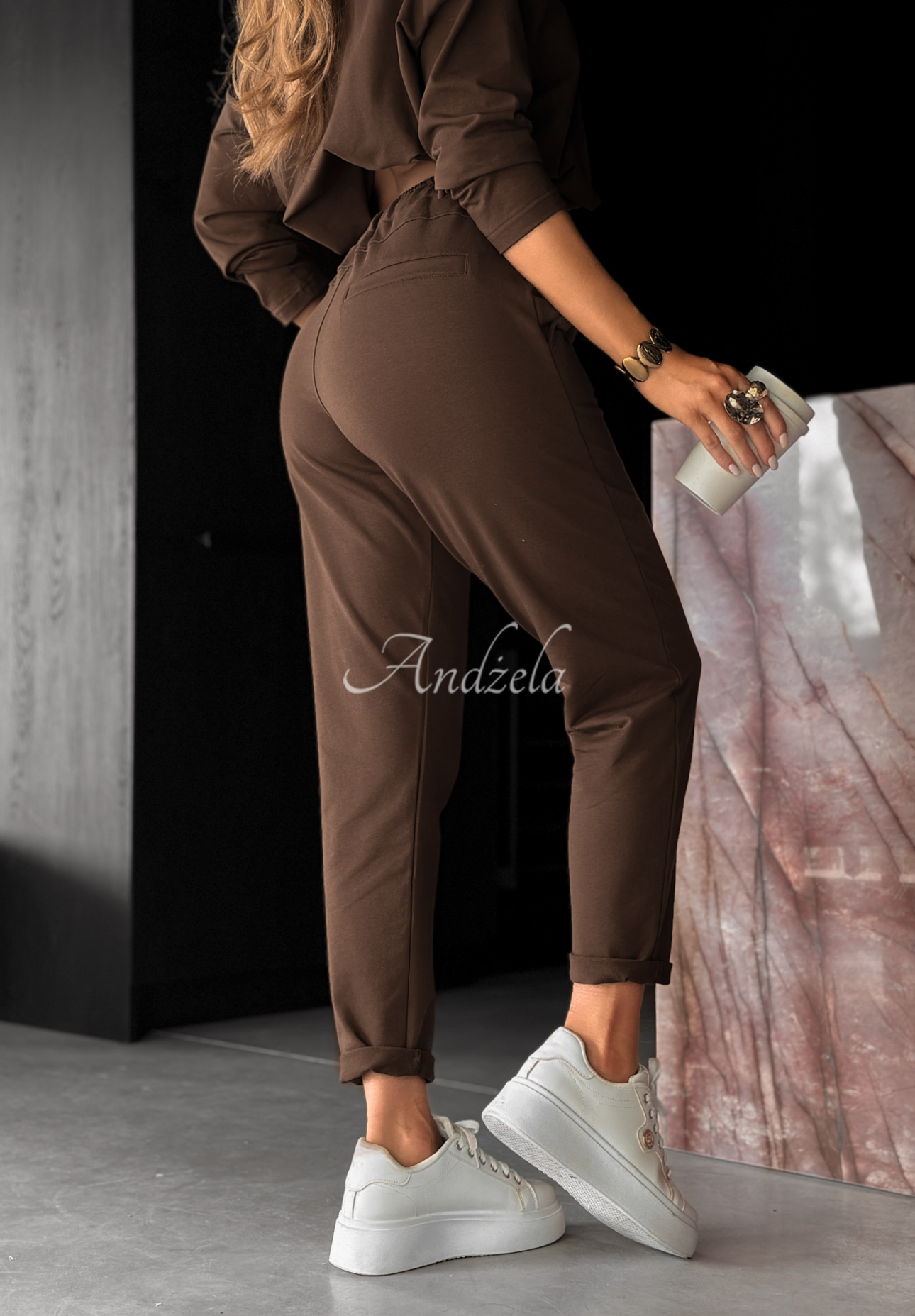 Pantaloni din material Meet Me