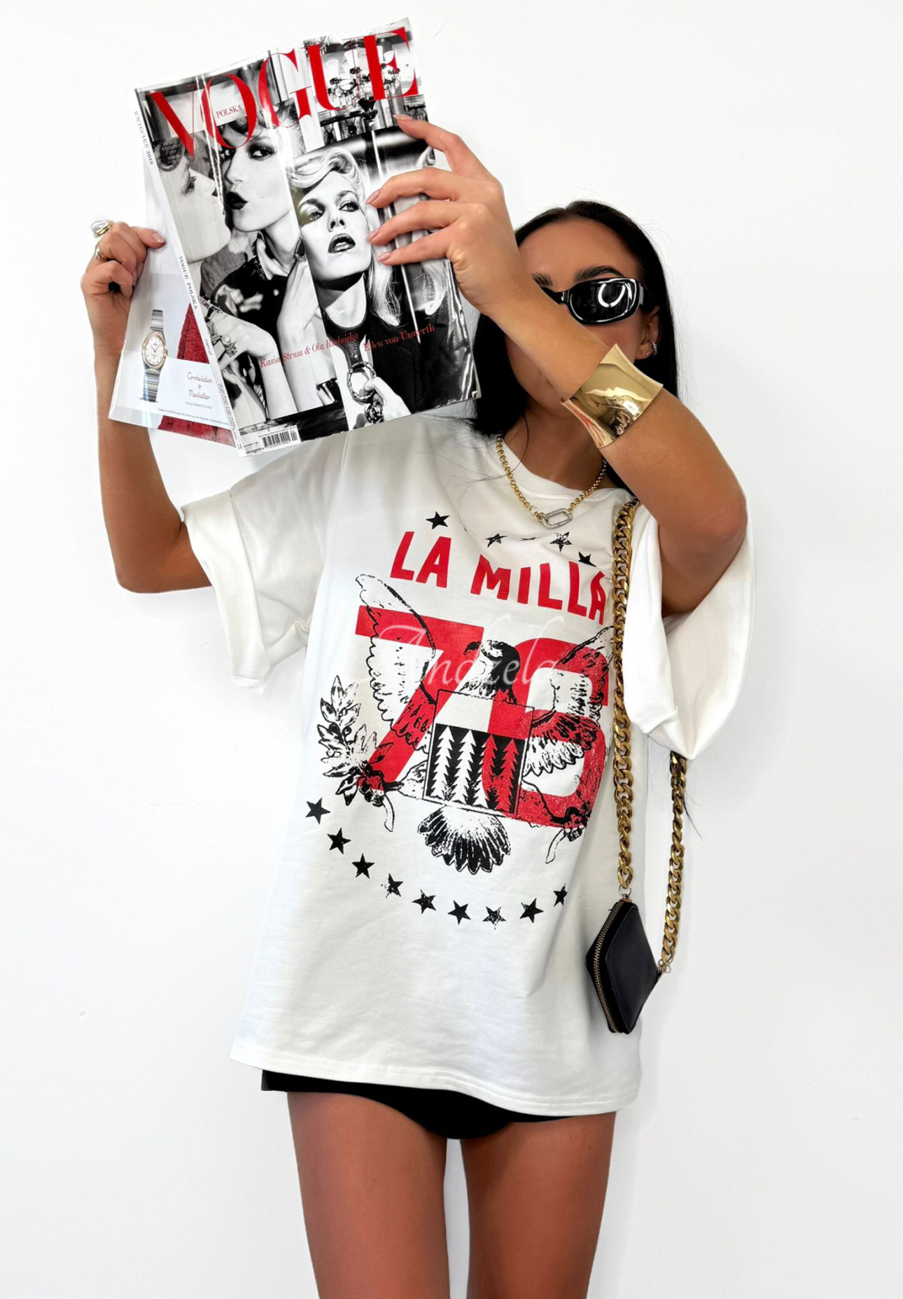 Tricou cu imprimeu La Milla Rise and Conquer