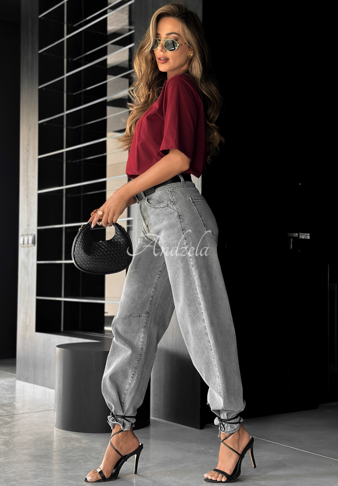 Blugi wide leg In This Silence