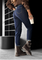 Pantaloni din denim Trust Your Vision bluemarin
