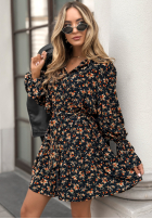 Kwiecista Rochie See You Later negru