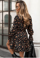 Kwiecista Rochie See You Later negru