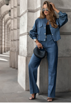 din denim Geacă That’s The Point albastră