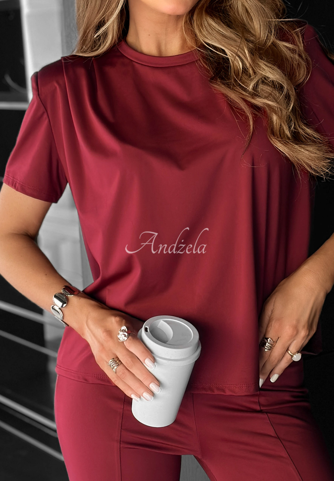 Tricou cu pernițe la umeri Unavailable Today