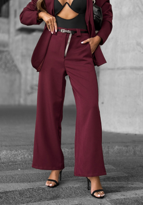 Pantaloni eleganți wide leg Until You Ask