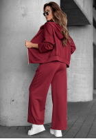 Compleu de trening Cross City burgundowy