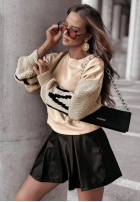 Hanorac Lovely Sleeves jasnobeżowa
